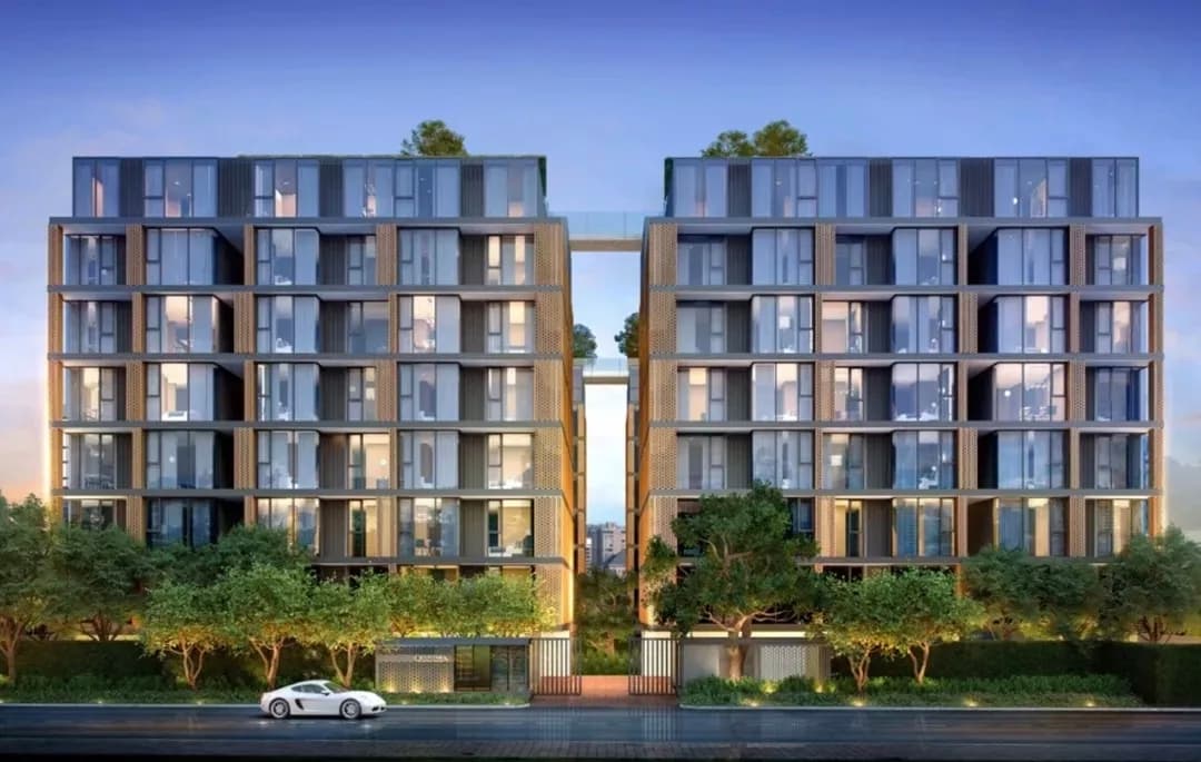 泰国曼谷公寓 Quintara Treehaus Sukhumvit 42 1居1卫 40平米