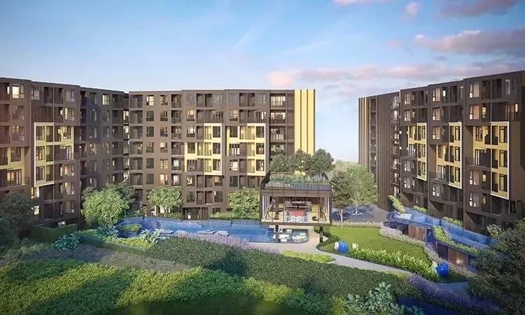 泰国普吉公寓 The Base Central Phuket 6层 1居 28.25平米