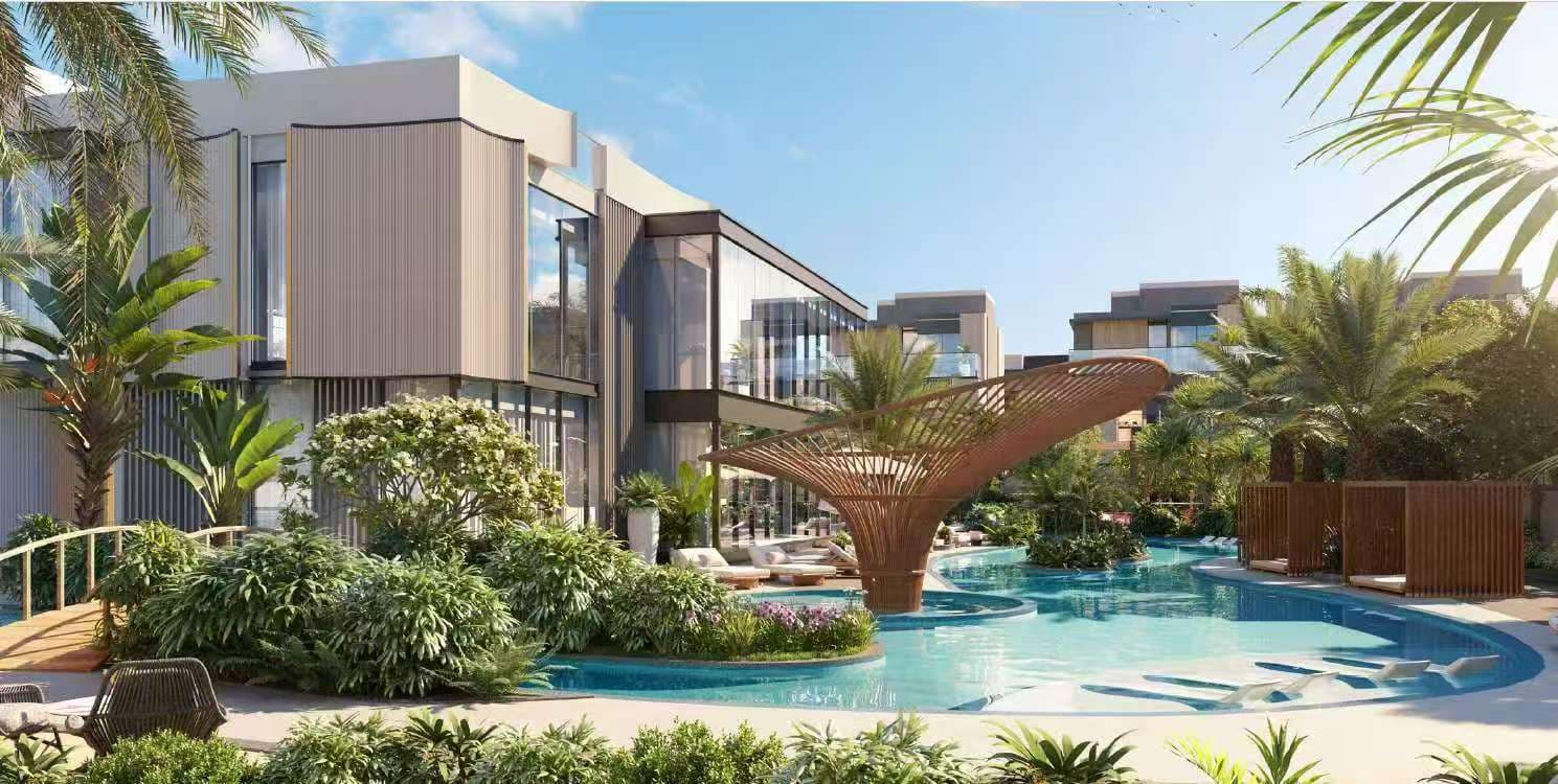 UAE Dubai Meydan D11|Ellington Watercrest Villa|3 Bedrooms 7,825,828 AED Lake View Community