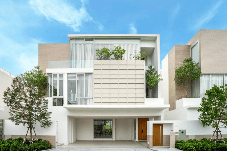泰国文化中心区Noble terra Rama9-ekamai，MD0295，独栋别墅 近国际学校