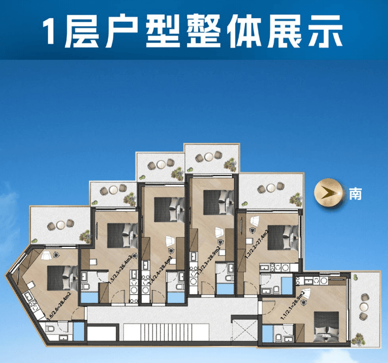 希腊房产 | 比港M湾区五星级海景酒店 蓝堡33期【铂金版】