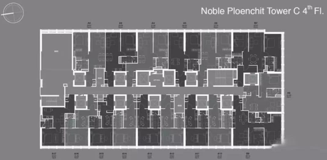 曼谷中央伦披尼区域心脏地带临铁高隐私豪宅 | Noble Ploenchit