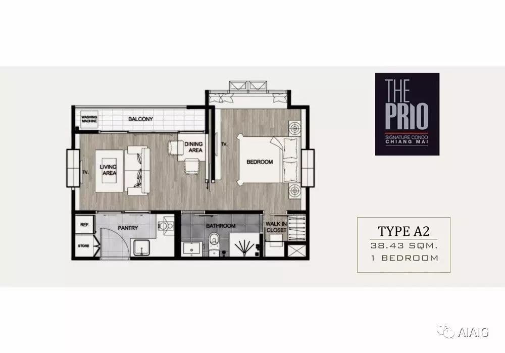 清迈核心商圈公寓 | The Prio Condo