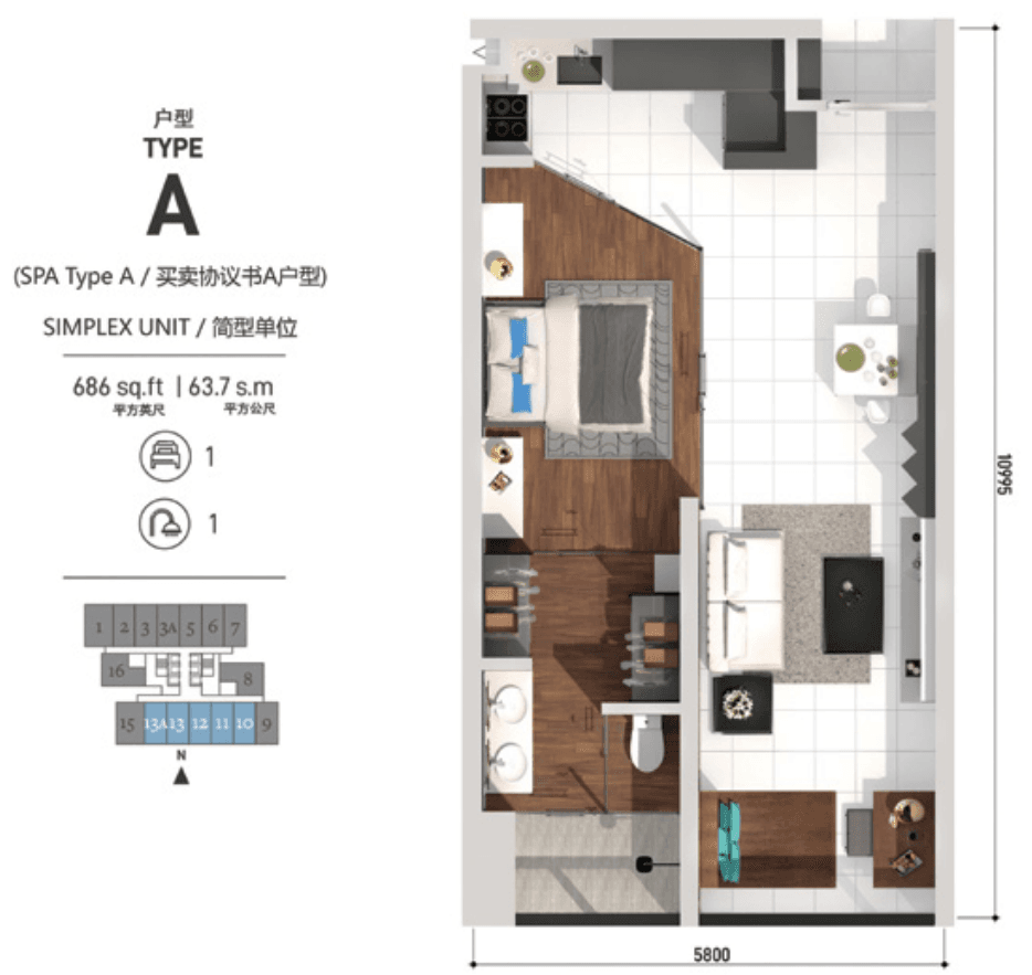 马来西亚房产 | 吉隆坡双子塔KLCC商圈的高性价比现房公寓·睿华公馆