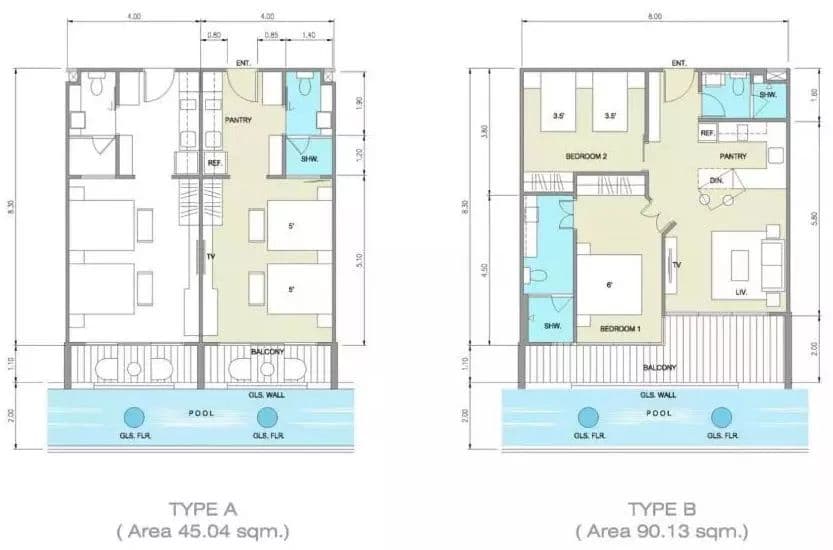 普吉苏林海滩高性价比高收益包租稀缺海景公寓/别墅 | Oceana Surin