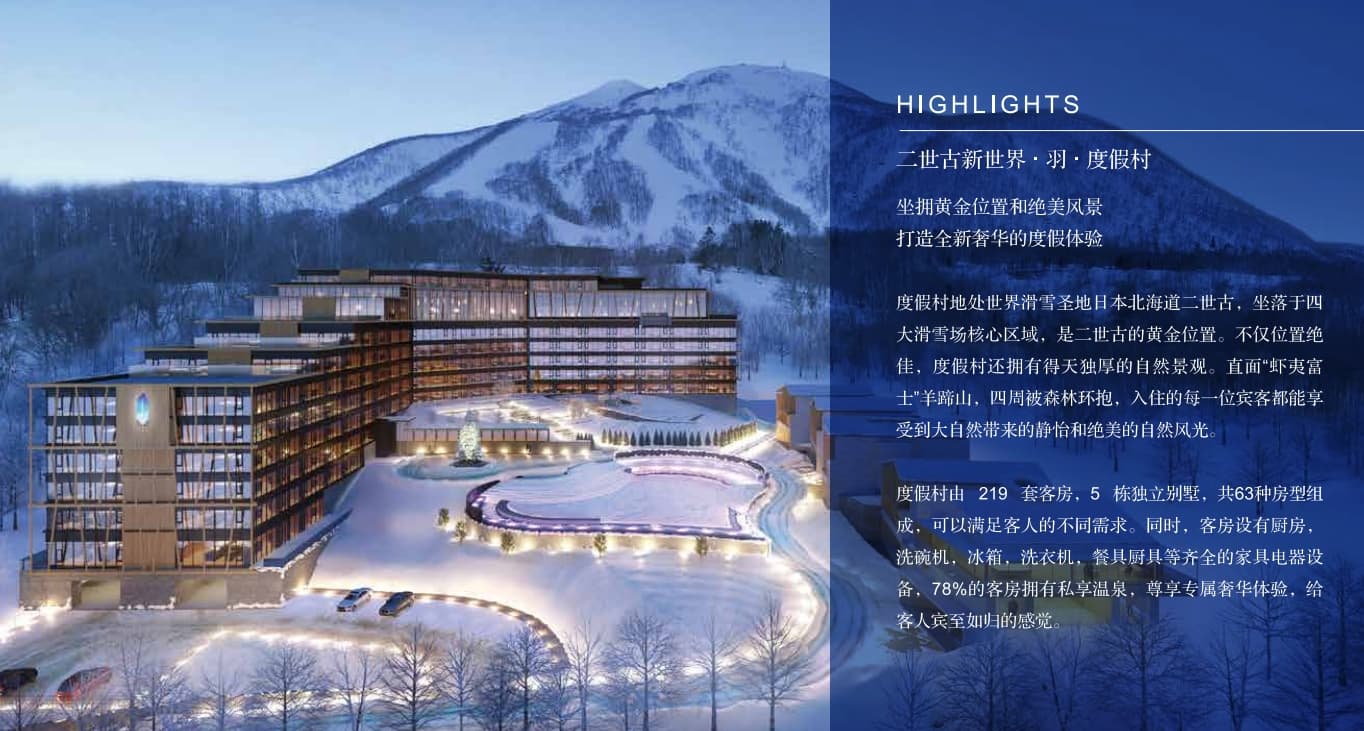 日本滑雪圣地北海道二世谷 | 新世界五星级酒店度假村 New World La Plume Niseko Resort