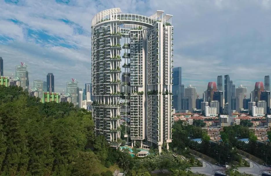 新加坡欧南区临铁高端公寓 | One Pearl Bank 珍珠山