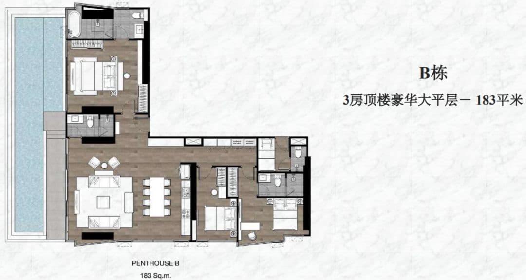 曼谷富人区奢华公寓 | 印象・伊卡迈Impression Ekkamai