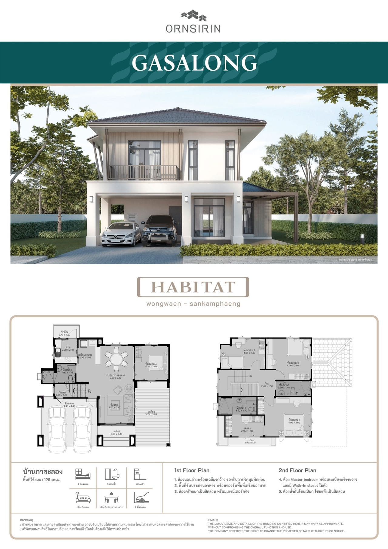 泰国 | 清迈山甘烹区最美湖景花园独栋别墅 Chiang mai Habitat