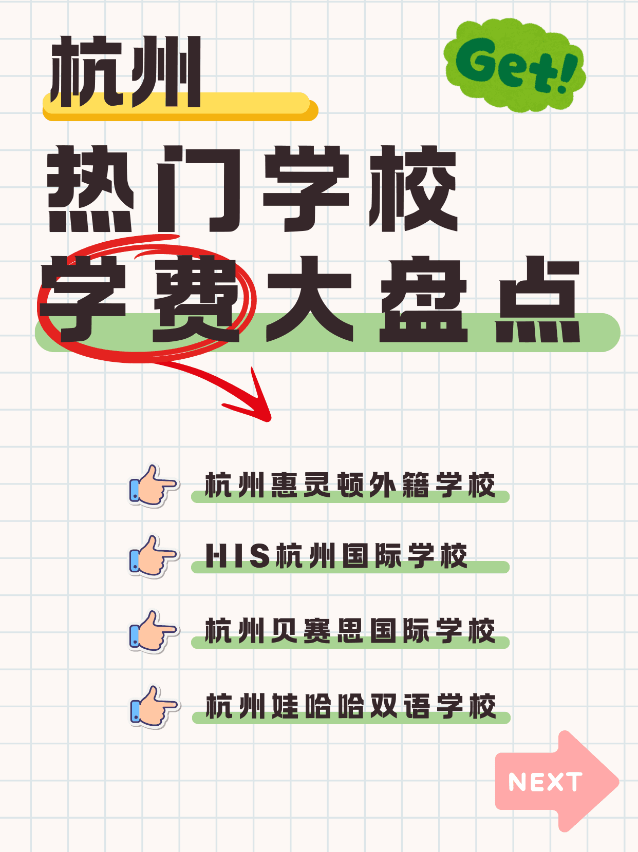 杭州热门国际学校学费大盘点!