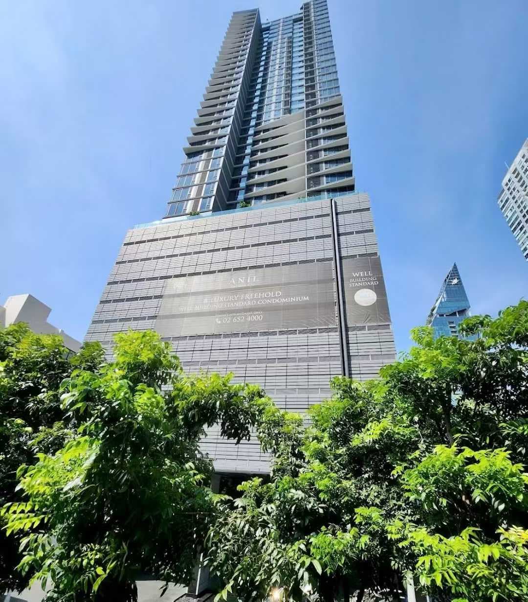 Luxury Sathorn Apartment in Bangkok: 2BR, 64 sqm, Near BTS, Rent 72,000 THB