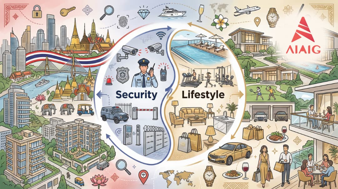 Bangkok's Affluent Areas: Safety vs. Cost in 2026
