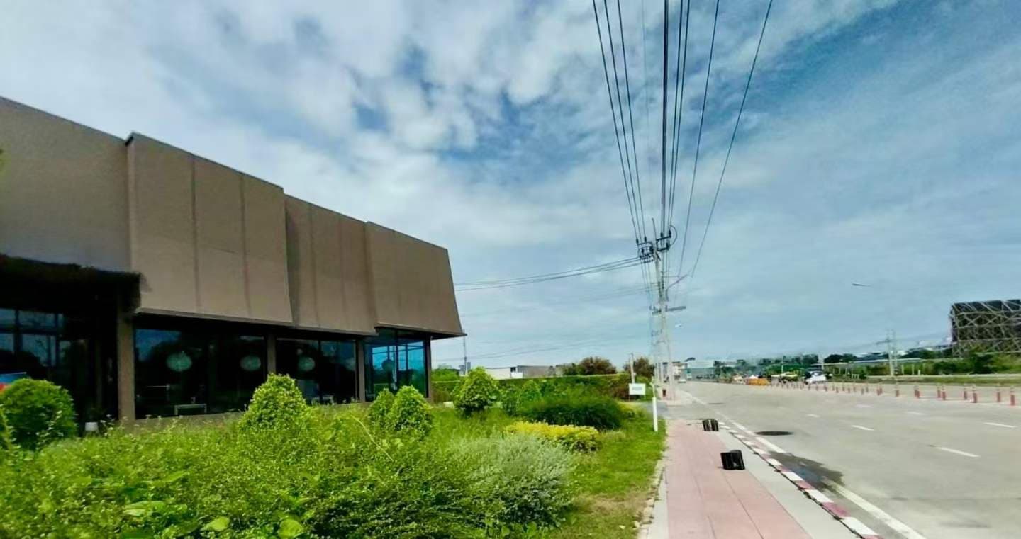 曼谷Bangkap临街地块出租,2484平米,月租18万泰铢