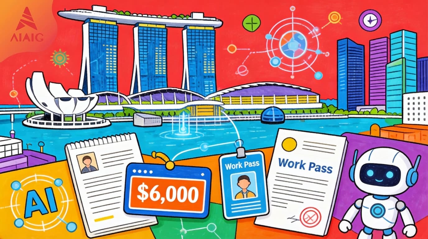 Singapore Work Pass Overhaul: EP Floor Rises to S$6,000, COMPASS Updated, ONE Pass Targets AI Talent