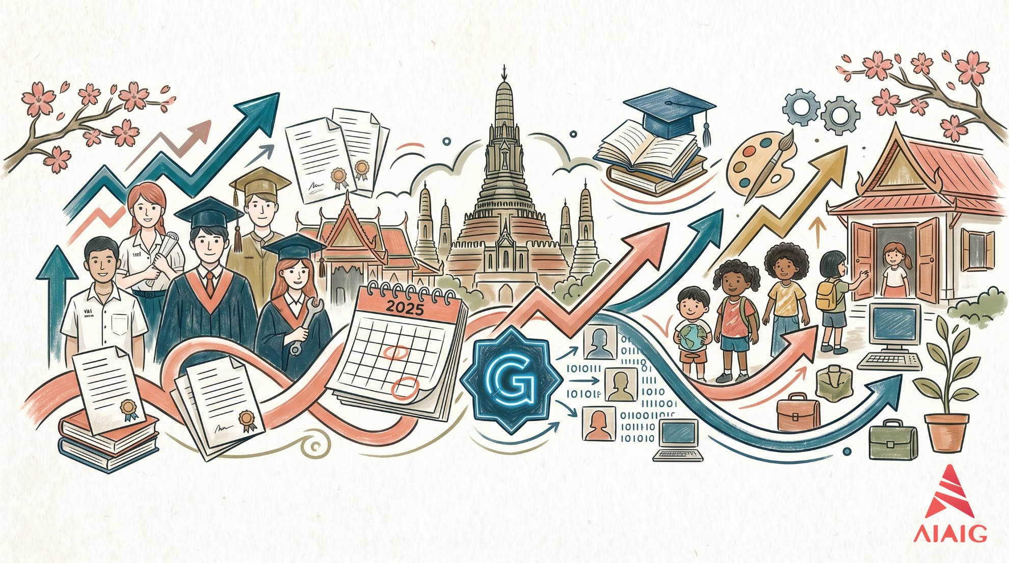 Thailand Universal Education Policy 2025: All Schools Must Accept Foreign Students, Launches G Code Identity System