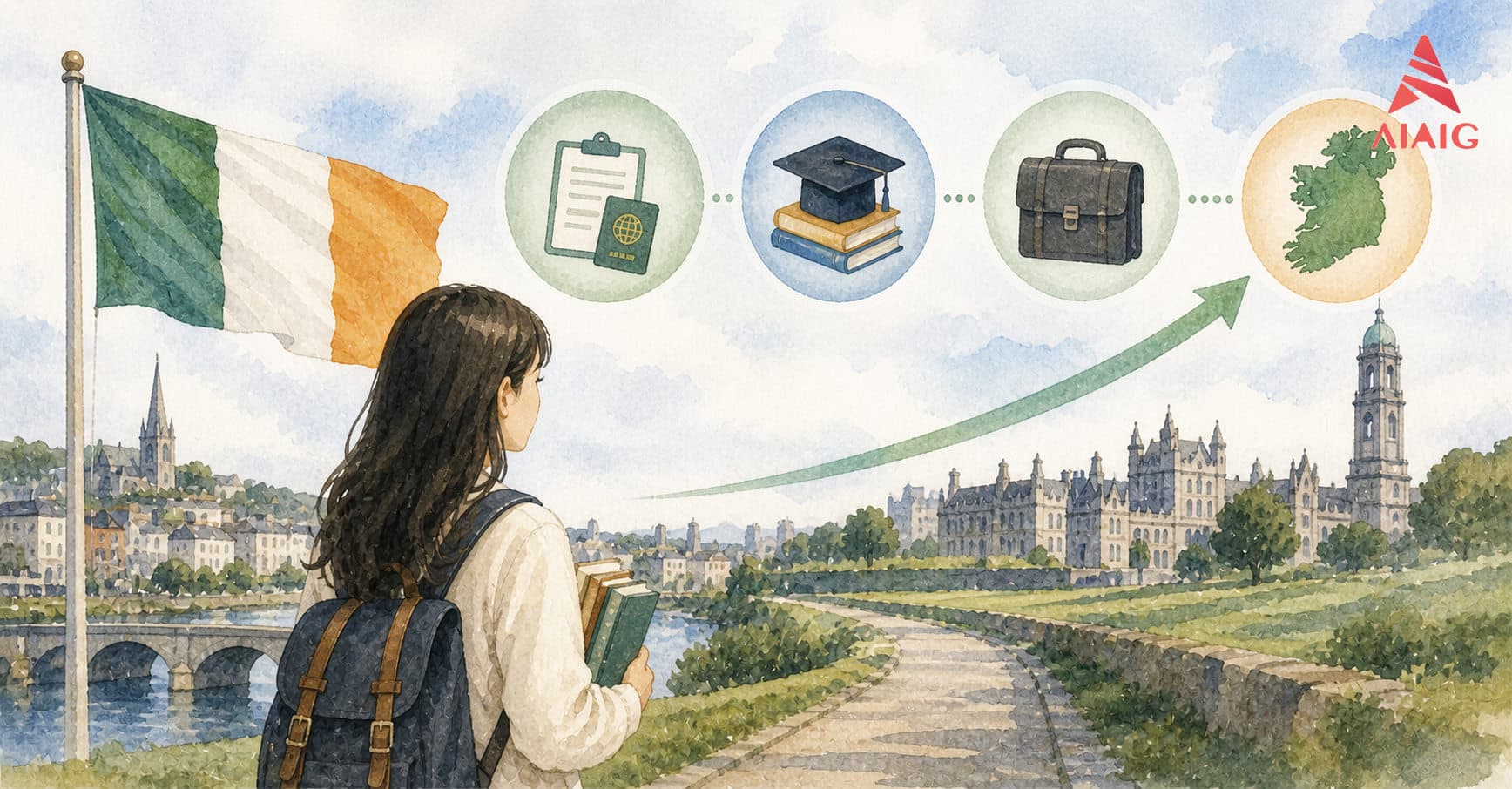 Ireland 2026 Study Abroad Comprehensive Guide: Student Visa Policy, Graduate Work Scheme (12-24 Months), and Permanent Residency Pathway for Chinese Students