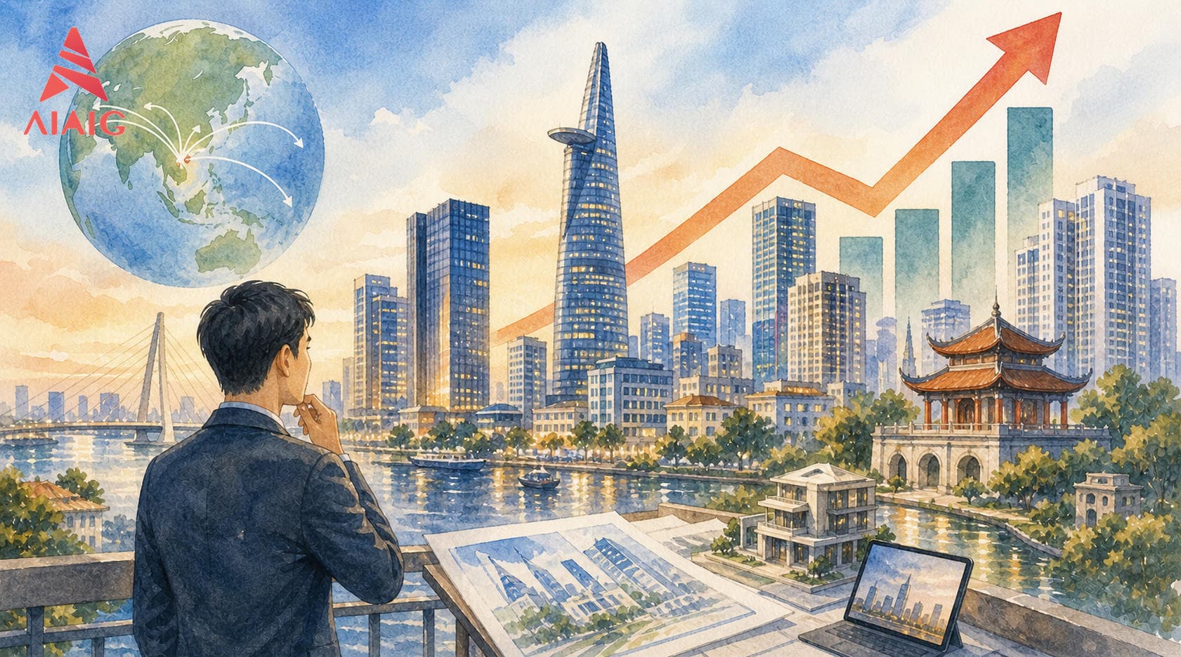 越南2026年房地产市场强势复苏:胡志明市FDI暴增200%,河内与胡志明市位列全球增长最快城市前五——海外华人投资者的新机遇
