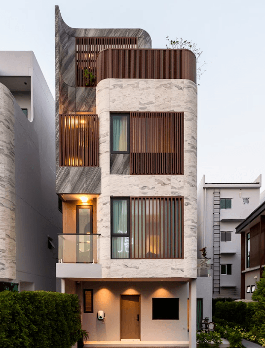 泰国文化中心区89 Residence,MD0267,独栋别墅可作租赁产权 样板间出售
