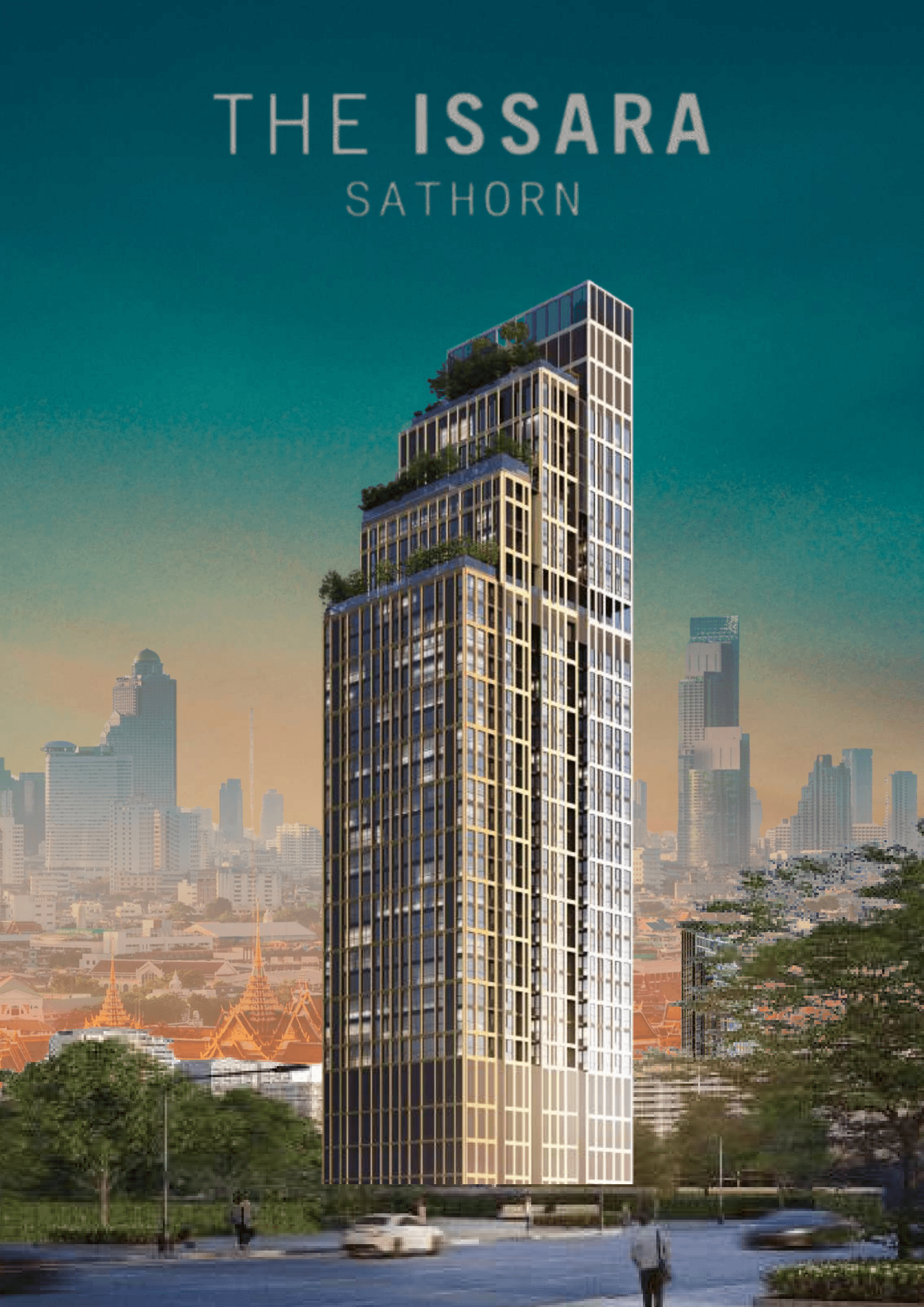 曼谷金融心脏!沙吞豪宅The Issara Sathorn现房发售,总价仅153万起!