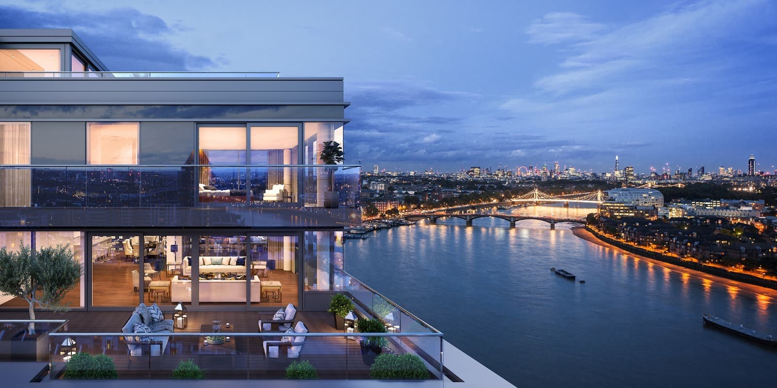 伦敦·切尔西河畔豪庭 ChelseaWaterfront