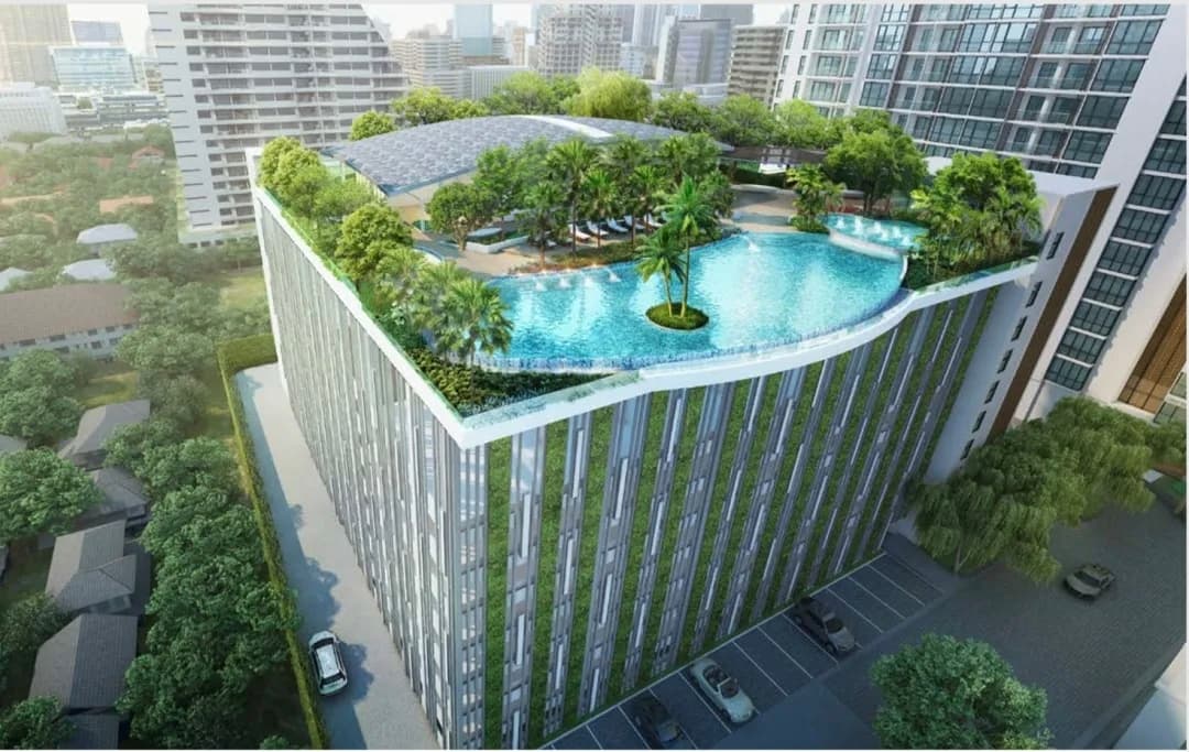 泰国曼谷公寓 Supalai Oriental 39 9层 2室2卫 84.5平米