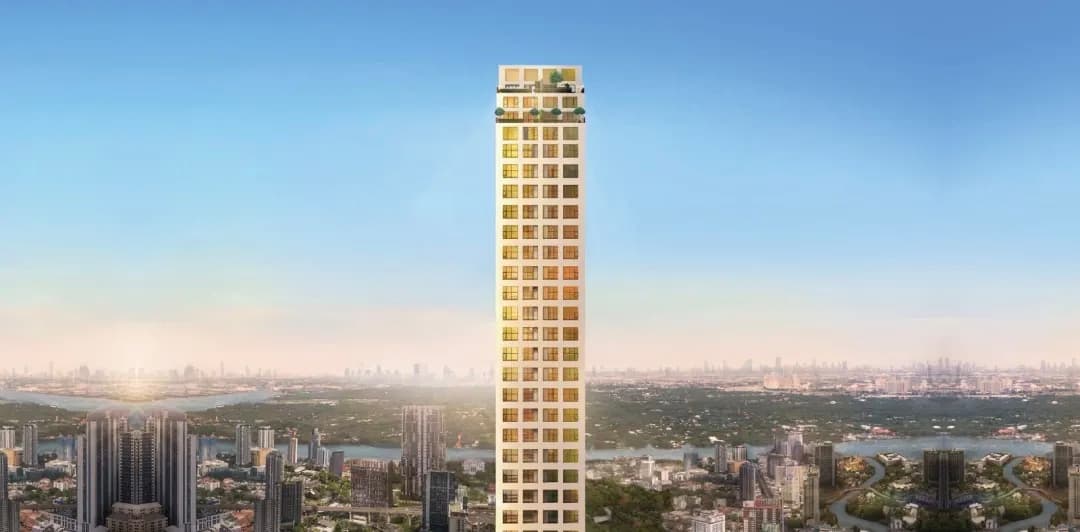 泰国曼谷公寓 Siamese exclusive 48 1室1卫 复式户型 使用面积 43.45平米