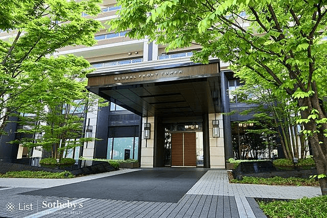 日本东京高层公寓可眺望东京湾,东京塔