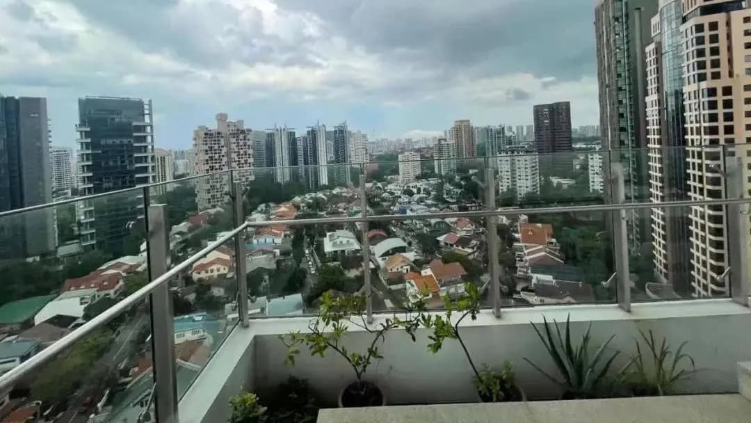 新加坡乌节路购物区的“豪华空中别墅”丨Boulevard Vue 豪华公寓 4室1厅4卫 约416㎡