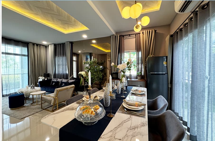 The Connect Bangna Srivaree Townhouse in King Power Town, Bangkok, Thailand, 3 Bedrooms Starting from 600,000