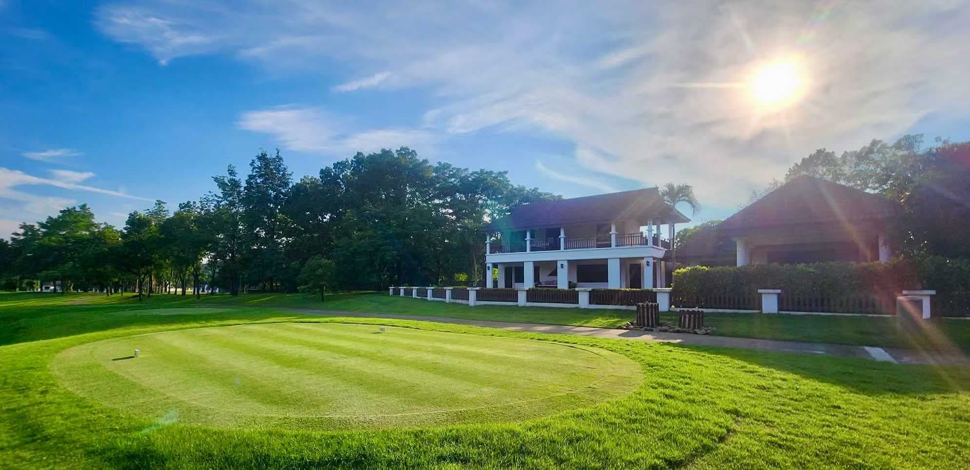 Chiang Mai Golf Course Villa for Sale in Thailand, 4 Bedrooms 4 Bathrooms 350 sqm, Exquisitely Decorated with Garden, Price 3.9 Million RMB