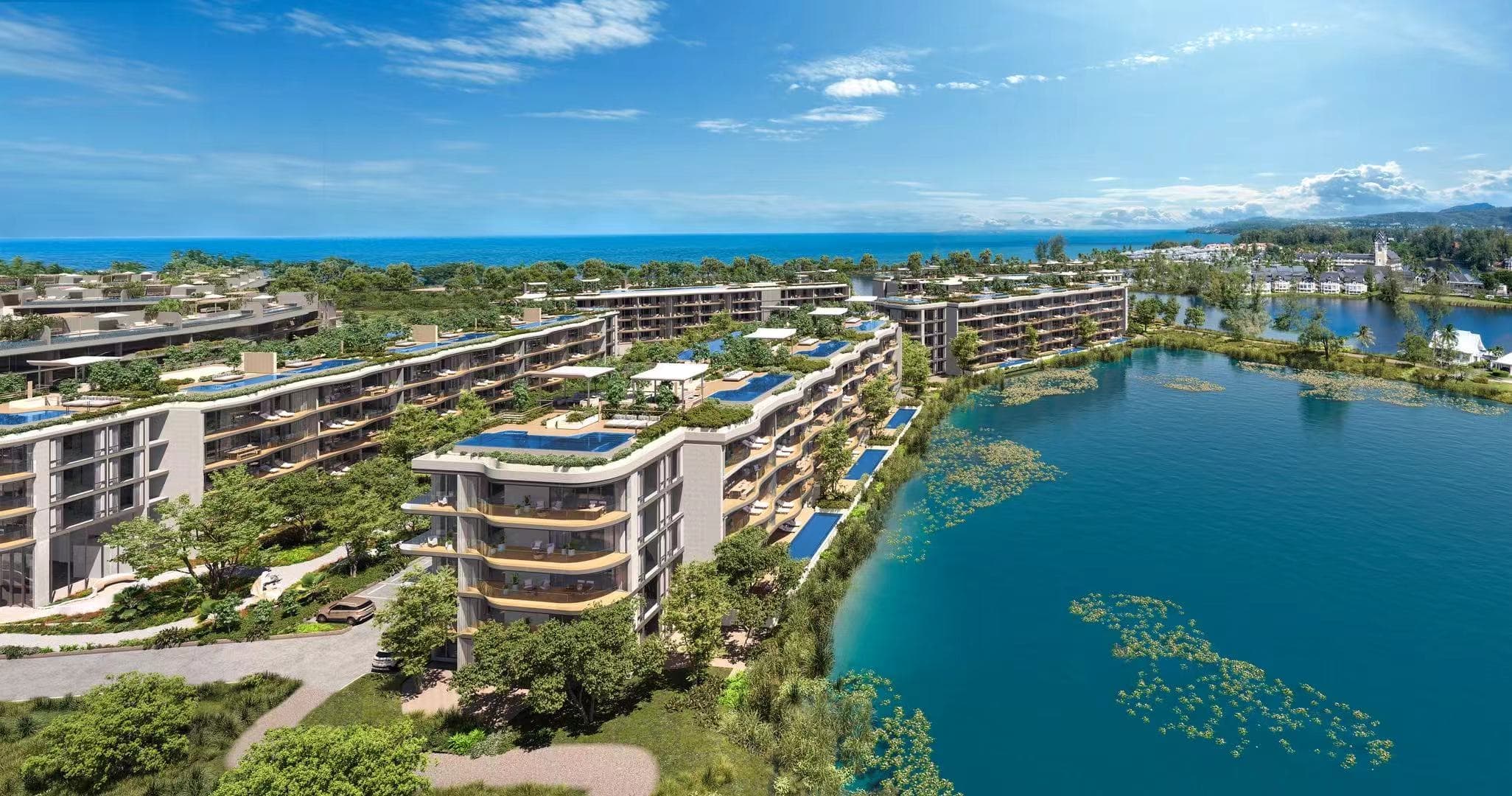 Thailand Phuket Laguna Lakeside Residences - Lotus Apartment, developed by Banyan Tree Group, total price 3,510,000 RMB