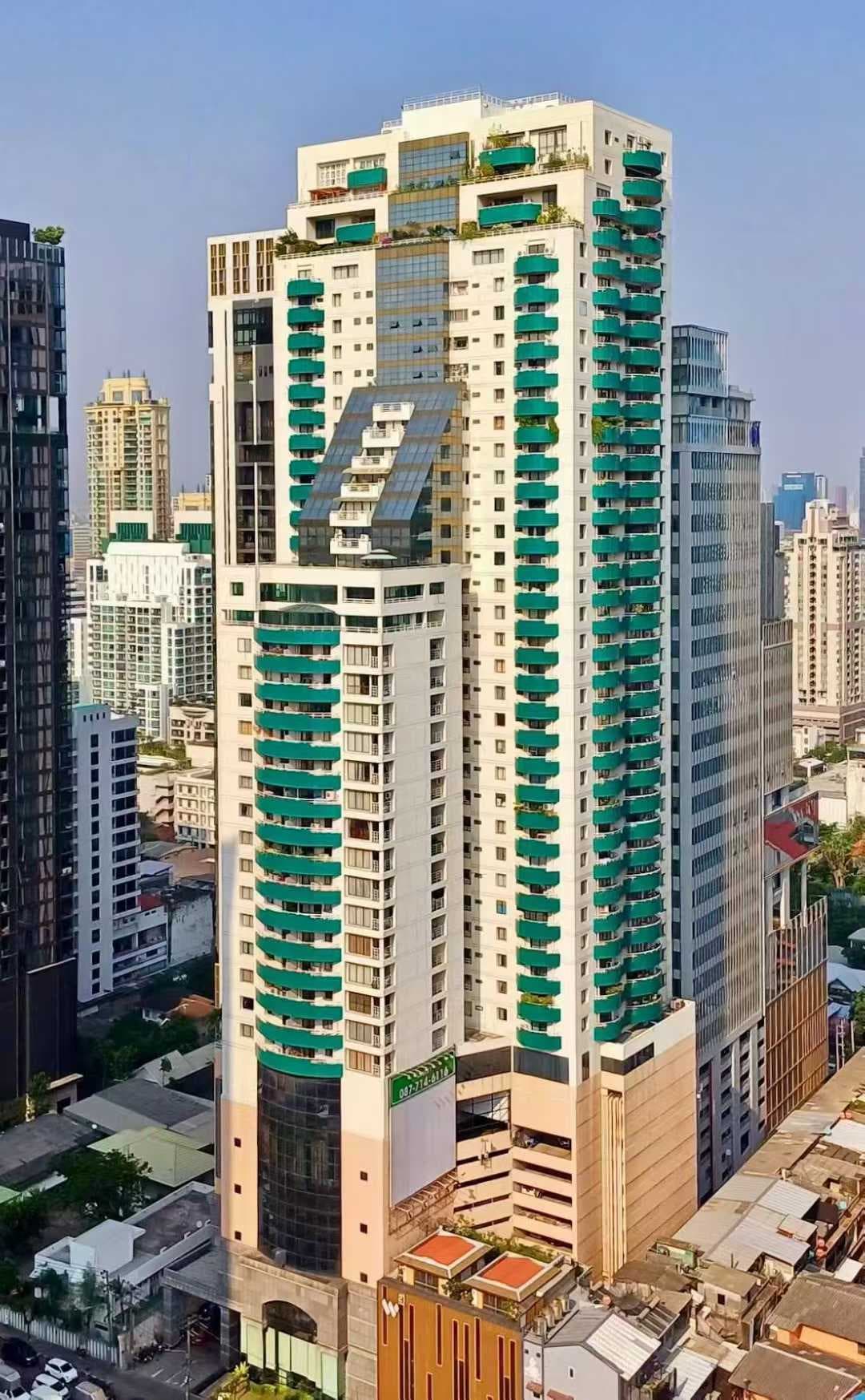 Luxury Condo in Asoke, Bangkok, Thailand | 3 Bedrooms 4 Bathrooms | 240 sqm Fully Furnished, Near MRT Station, Price 6.07 Million RMB