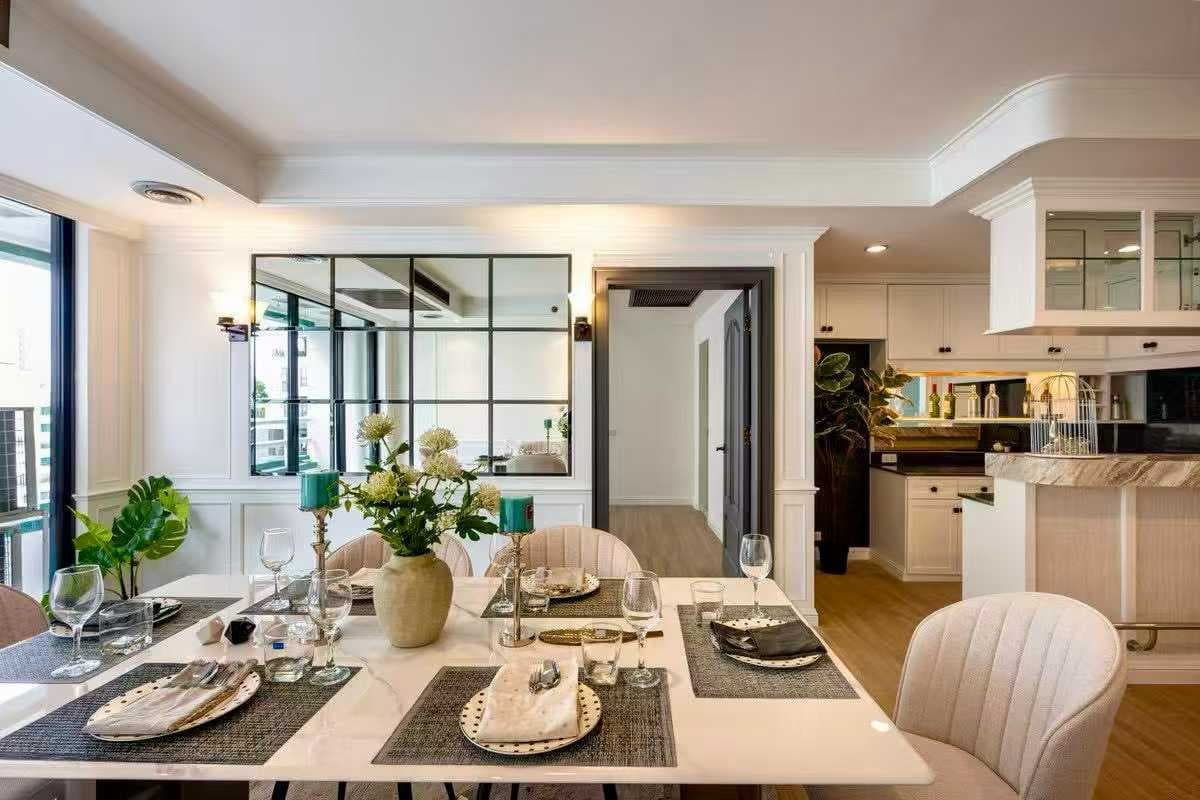 Luxury Condo in Asoke, Bangkok, Thailand | 3 Bedrooms 4 Bathrooms | 240 sqm Fully Furnished, Near MRT Station, Price 6.07 Million RMB