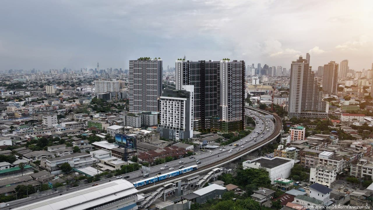 Regent Home Wutthakat Condo in Thonburi, Bangkok, Thailand|Starting from 1.35 million THB