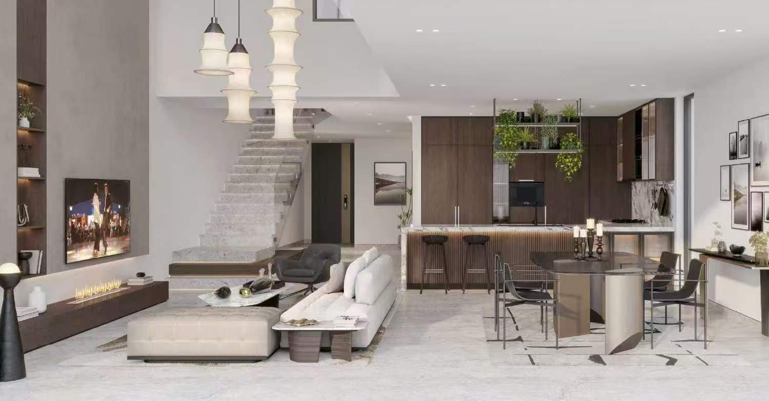 UAE Dubai Meydan D11|Ellington Watercrest Villa|3 Bedrooms 7,825,828 AED Lake View Community