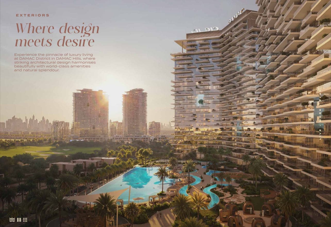 阿联酋迪拜DAMAC District|公寓|110万迪拉姆起,稀缺办公资源