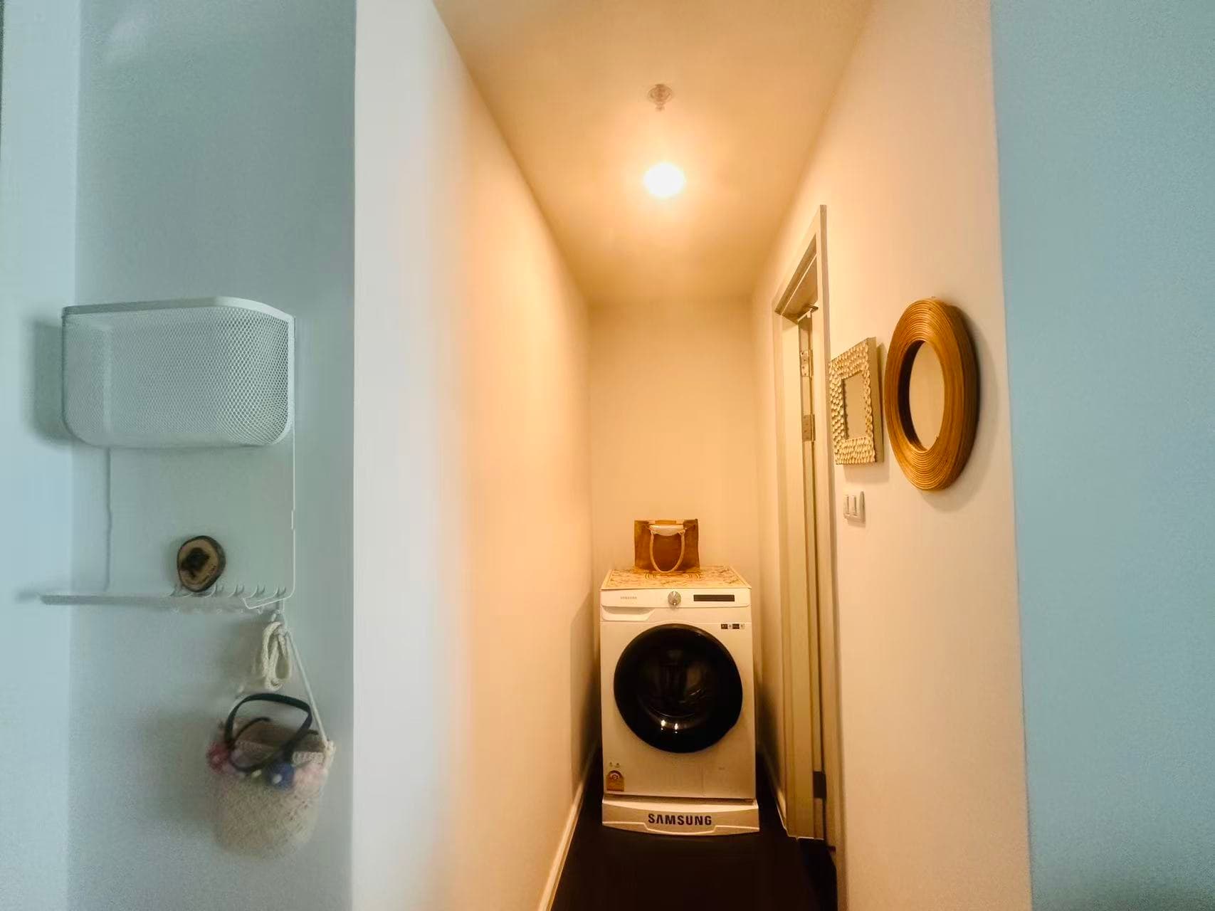 Bangkok A Space Mega 1 One-Bedroom Apartment for Rent | MEGA BANGNA High-Floor Panoramic Unit | Monthly Rent ฿16,000