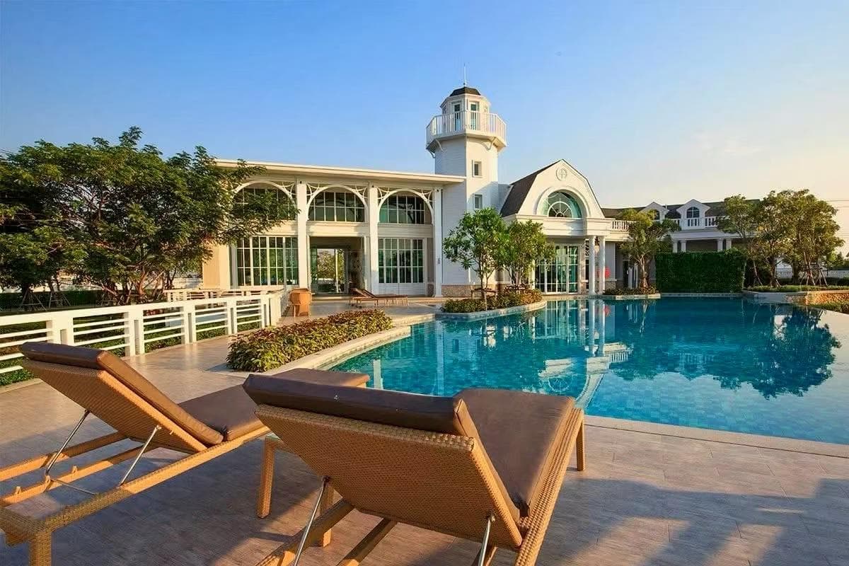 Detached Villa Near Old Bangkok Airport|4BR 4BA|Monthly Rent ฿80,000