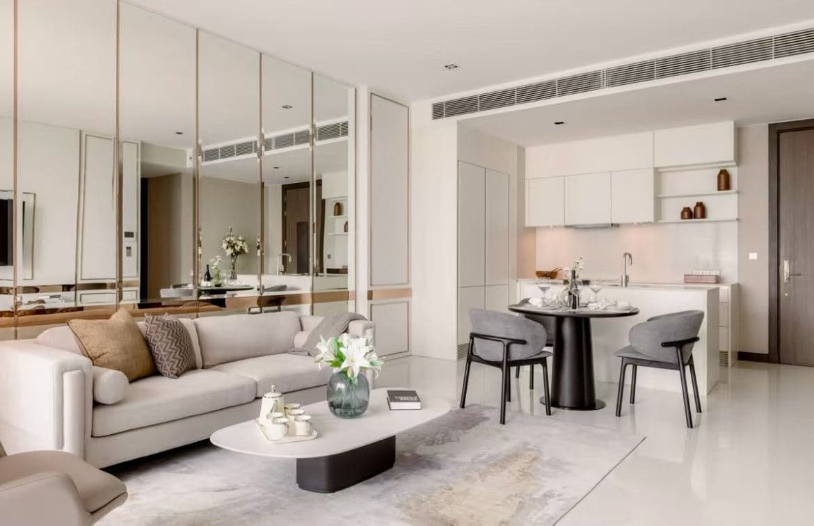 Luxury 2BR 2BA Apartment in Nana, Bangkok | Monthly Rent 120,000 THB