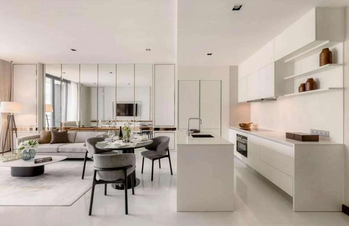 Luxury 2BR 2BA Apartment in Nana, Bangkok | Monthly Rent 120,000 THB