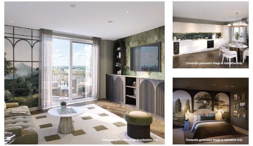 英国伦敦 The Apsley|全新公寓|£435,000起 伊丽莎白线旁