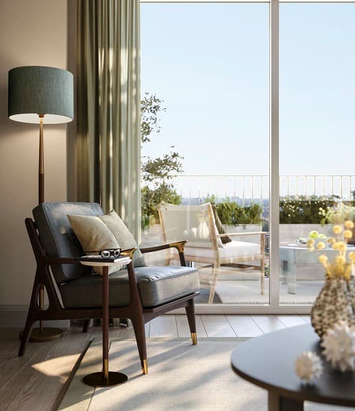 Two-Bedroom Butterfly Layout in Phase 3 of Oval, London | Apartment | £1,057,000 Ready Soon