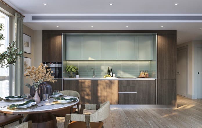 Two-Bedroom Butterfly Layout in Phase 3 of Oval, London | Apartment | £1,057,000 Ready Soon