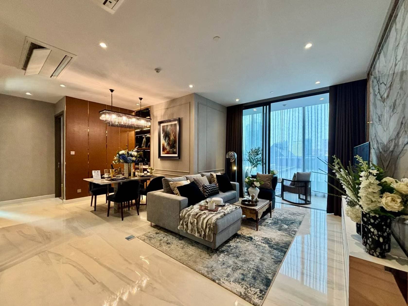 Bangkok Sathorn|New Condo Ready to Move In|3BR 3BA 113.69㎡ Priced at ¥5.55 Million