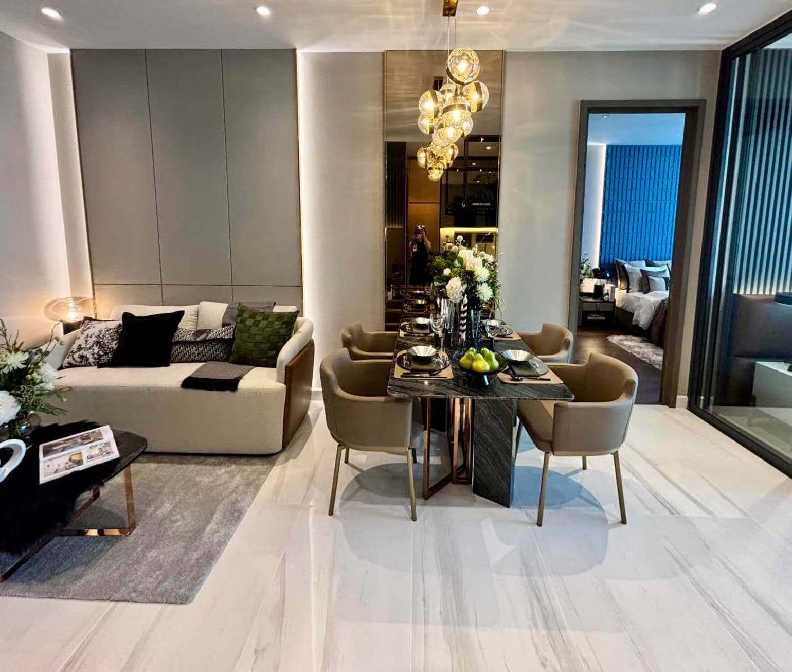 Bangkok Sathorn|New Condo Ready to Move In|2BR 1BA 59.74㎡ Price ¥2.88M