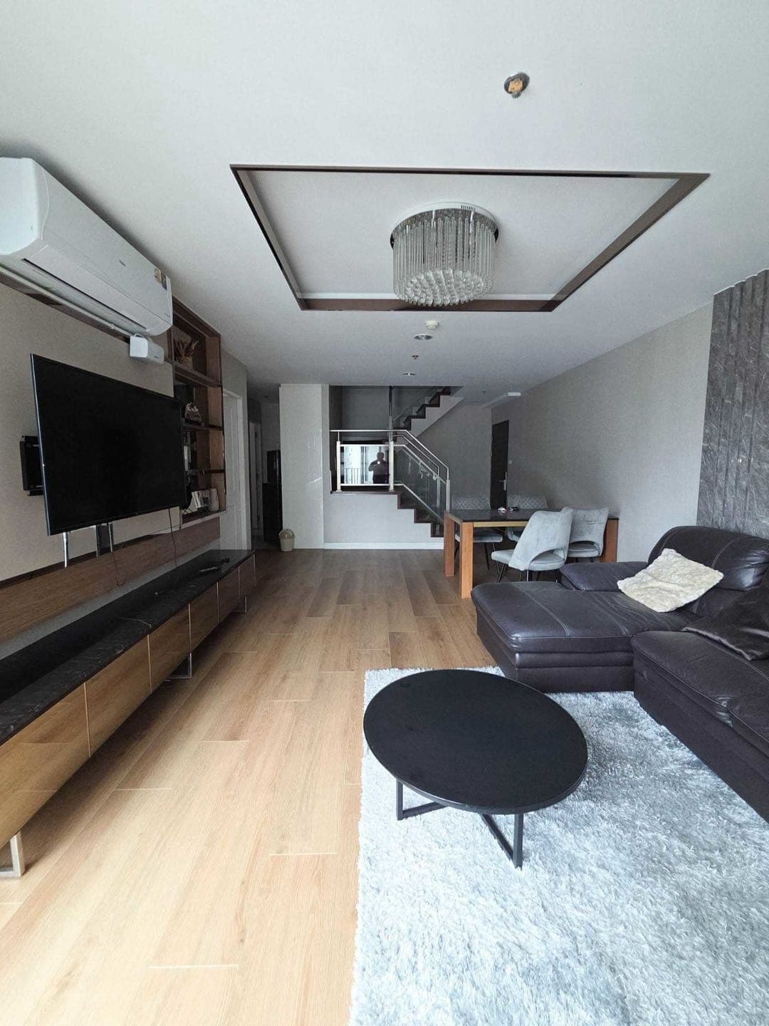 Belle Grand Rama 9 Apartment, Huai Khwang, Bangkok | 3BR 3BA 108.41㎡ | Monthly Rent 98,000 THB