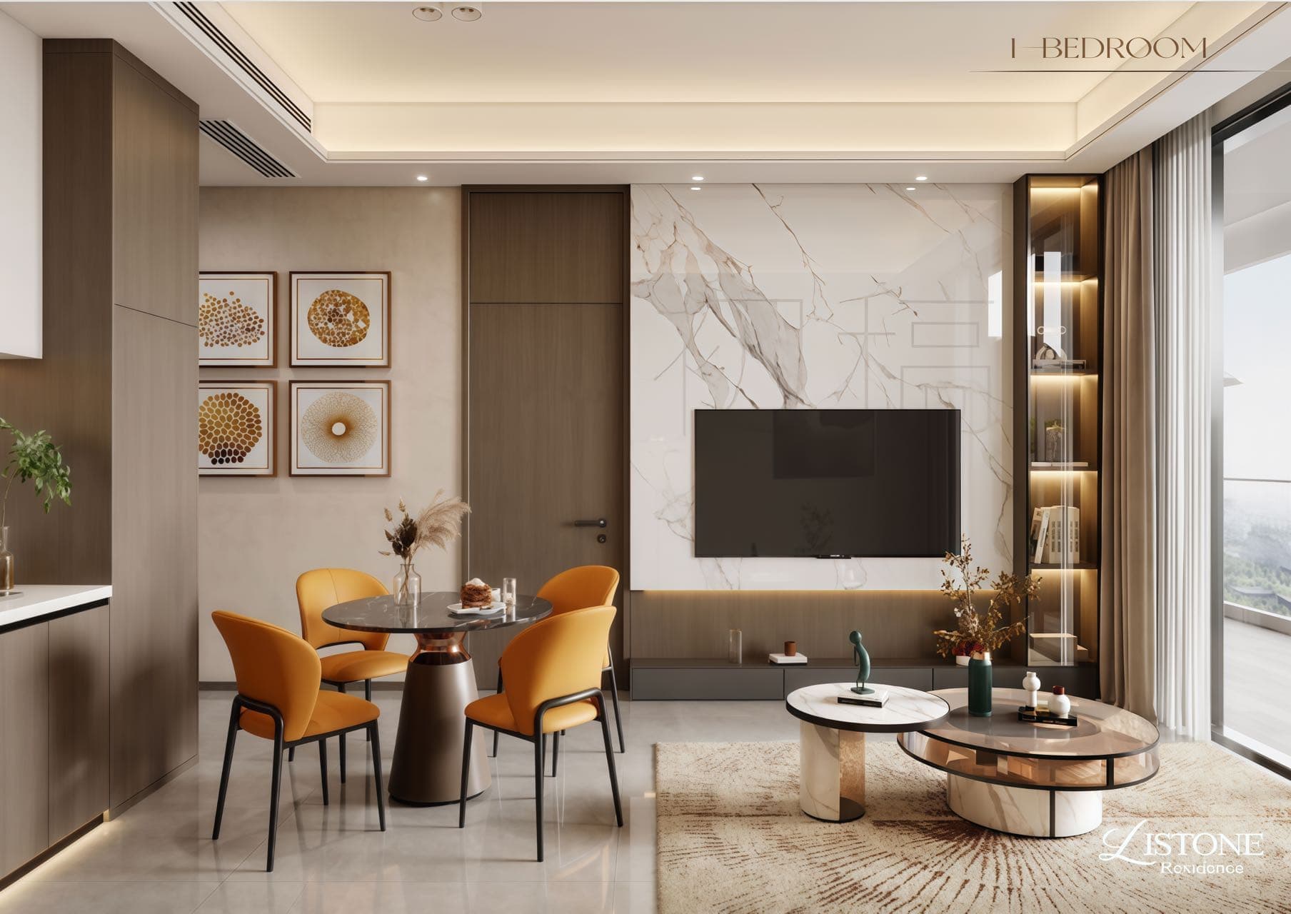 Dubai International City | Listone Residence Apartment | 850m Blue Line Metro Station