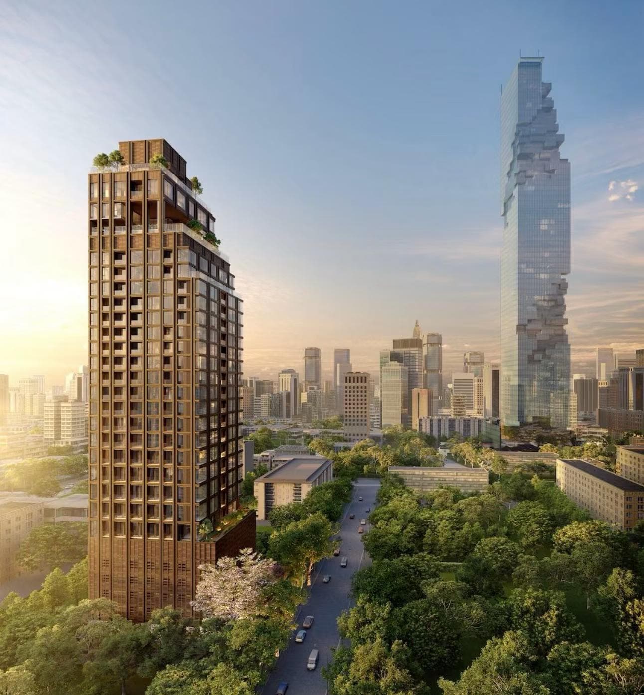 The Monument Sathorn Condominium, Bangkok, Thailand | Near BTS Saint Louis Station | Total Price 9.9 Million THB