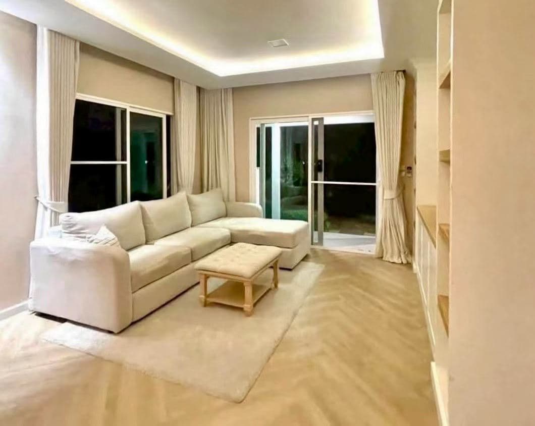 Detached House for Rent Near Bangkok's New Airport | 3BR 3BA | Monthly Rent 55,000 THB