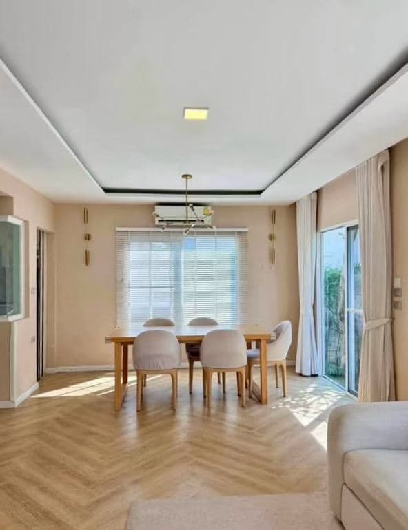 Detached House for Rent Near Bangkok's New Airport | 3BR 3BA | Monthly Rent 55,000 THB